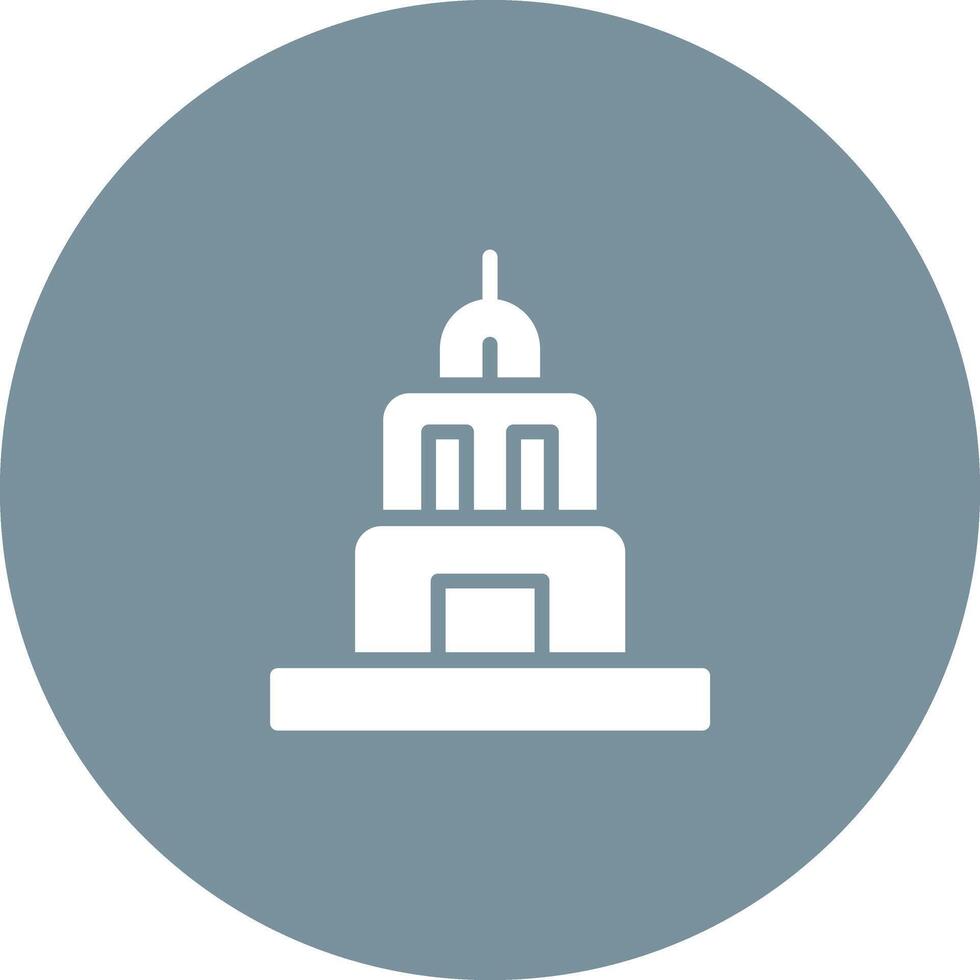 Old Building Vector Icon