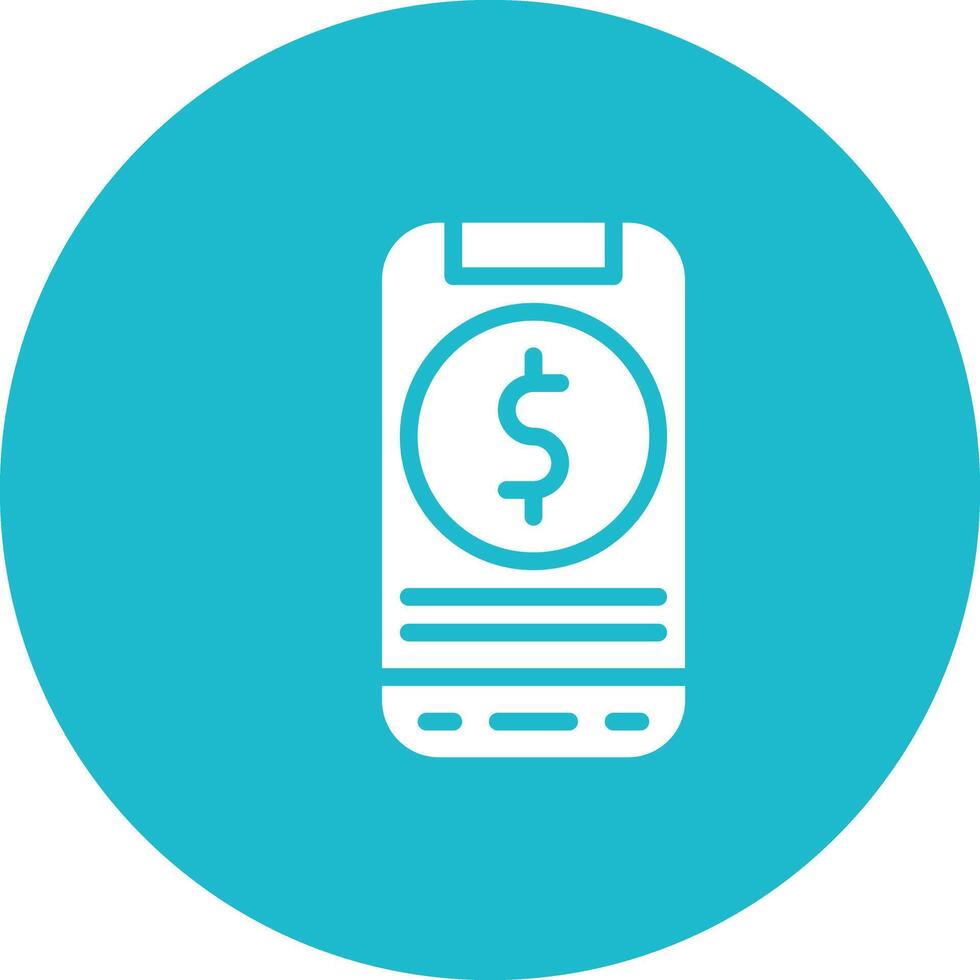 Financial App Vector Icon