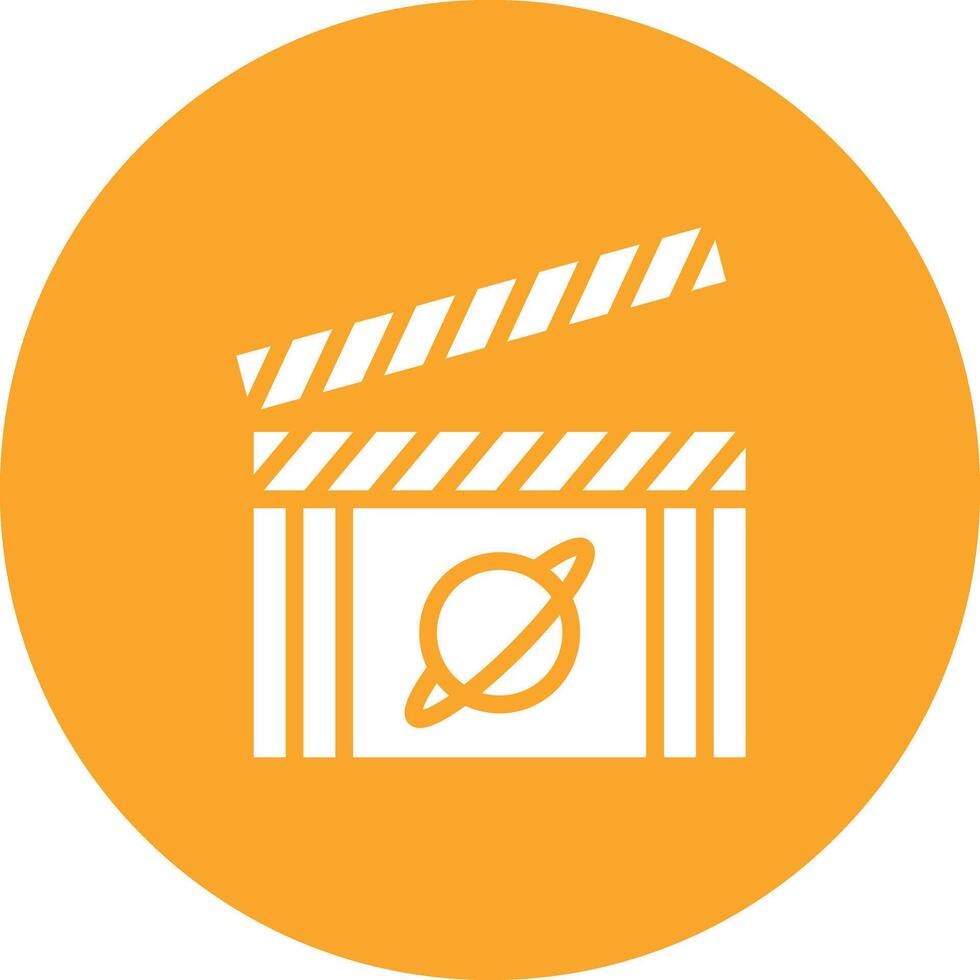 Sci fi Movie Vector Icon