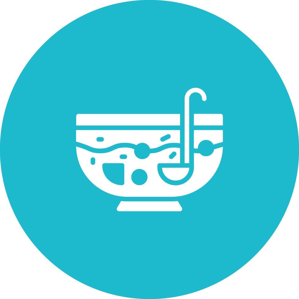 Birthday Punch Vector Icon