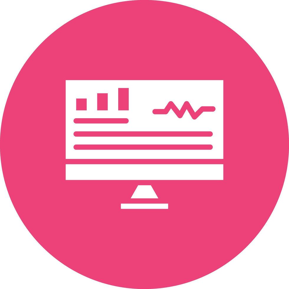 Monitoring Vector Icon