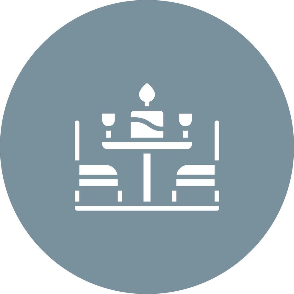 Birthday Table Vector Icon