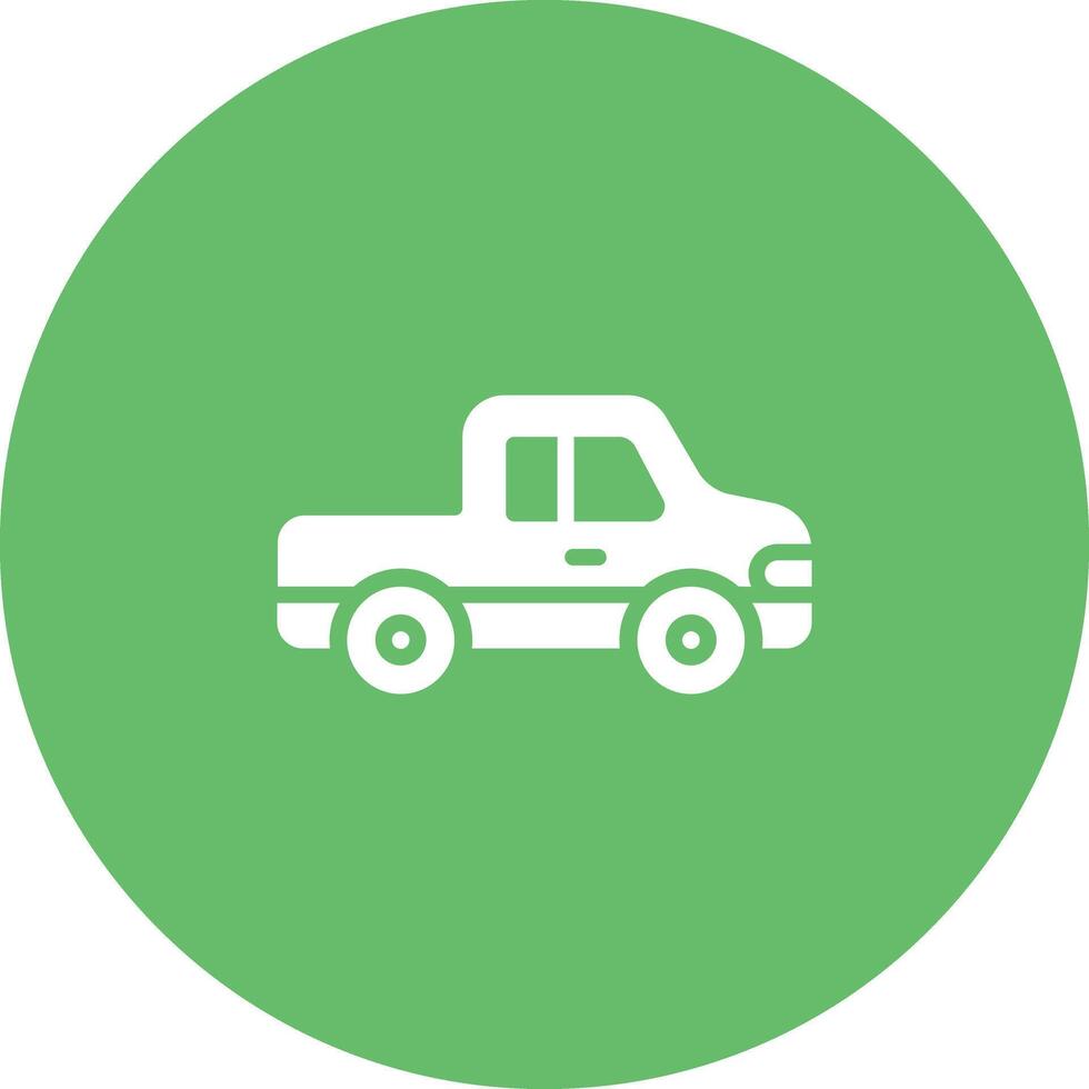 Pickup Truck Vector Icon