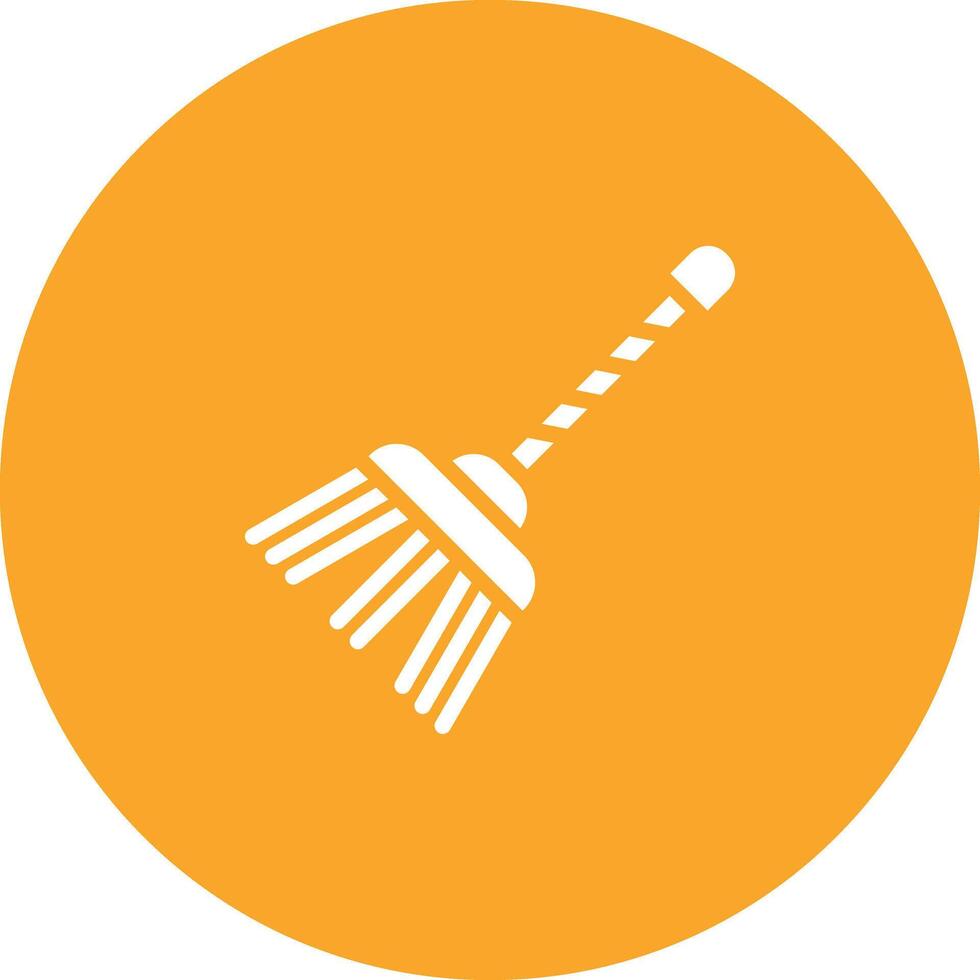 Broom Cleaning Vector Icon