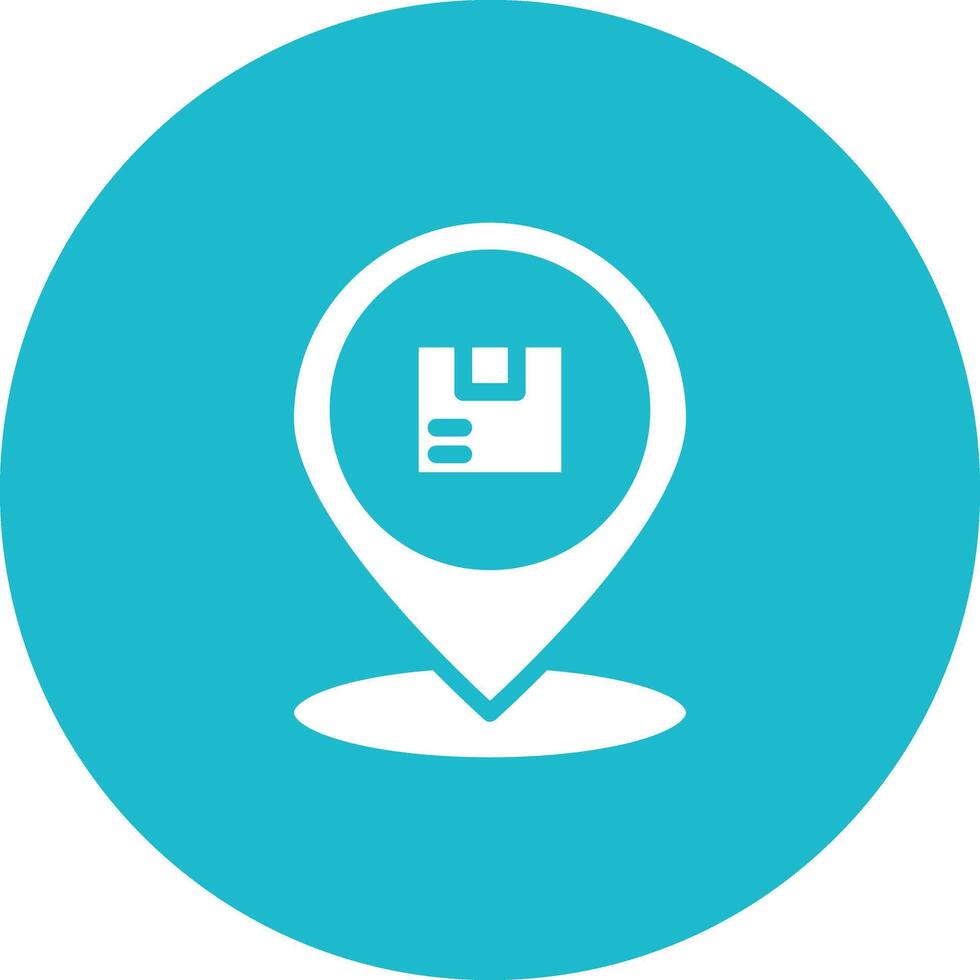 Delivery Location Vector Icon