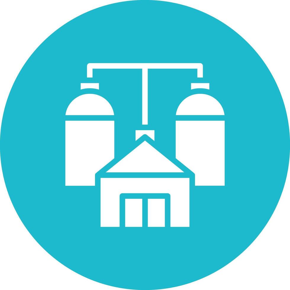 Biogas Vector Icon