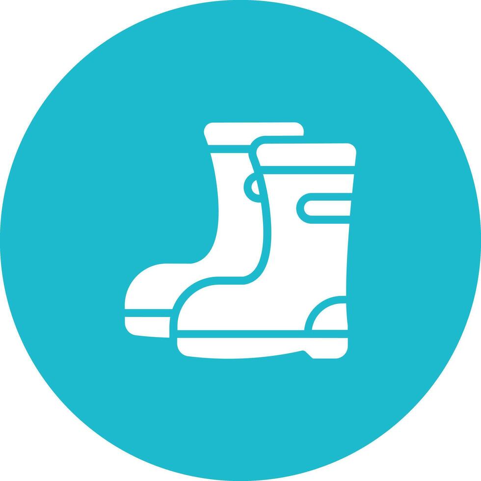 Farming Boots Vector Icon