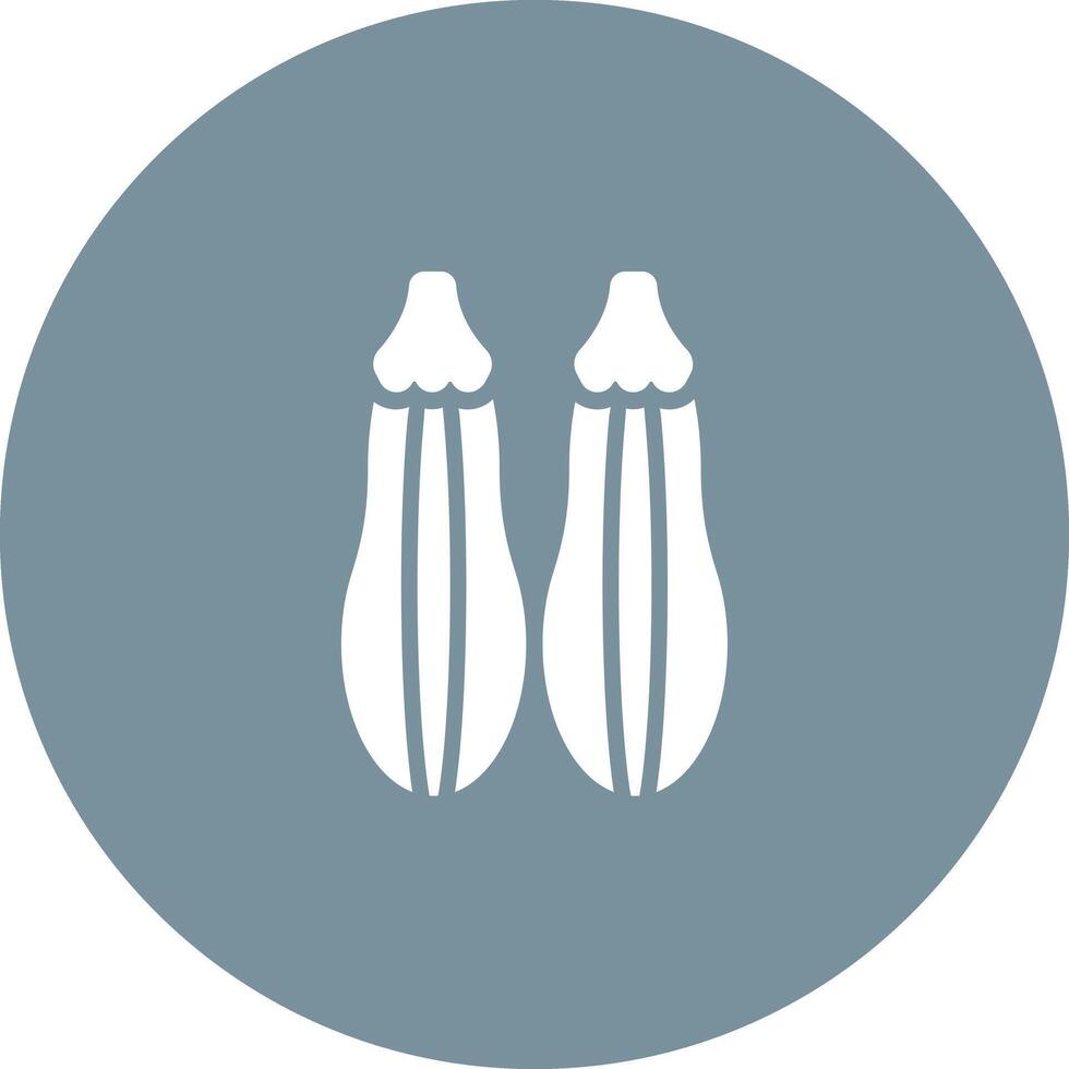 Zucchini Vector Icon
