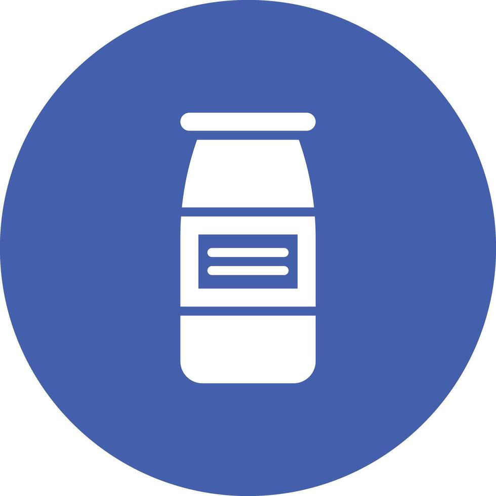 Milk Bottle Vector Icon