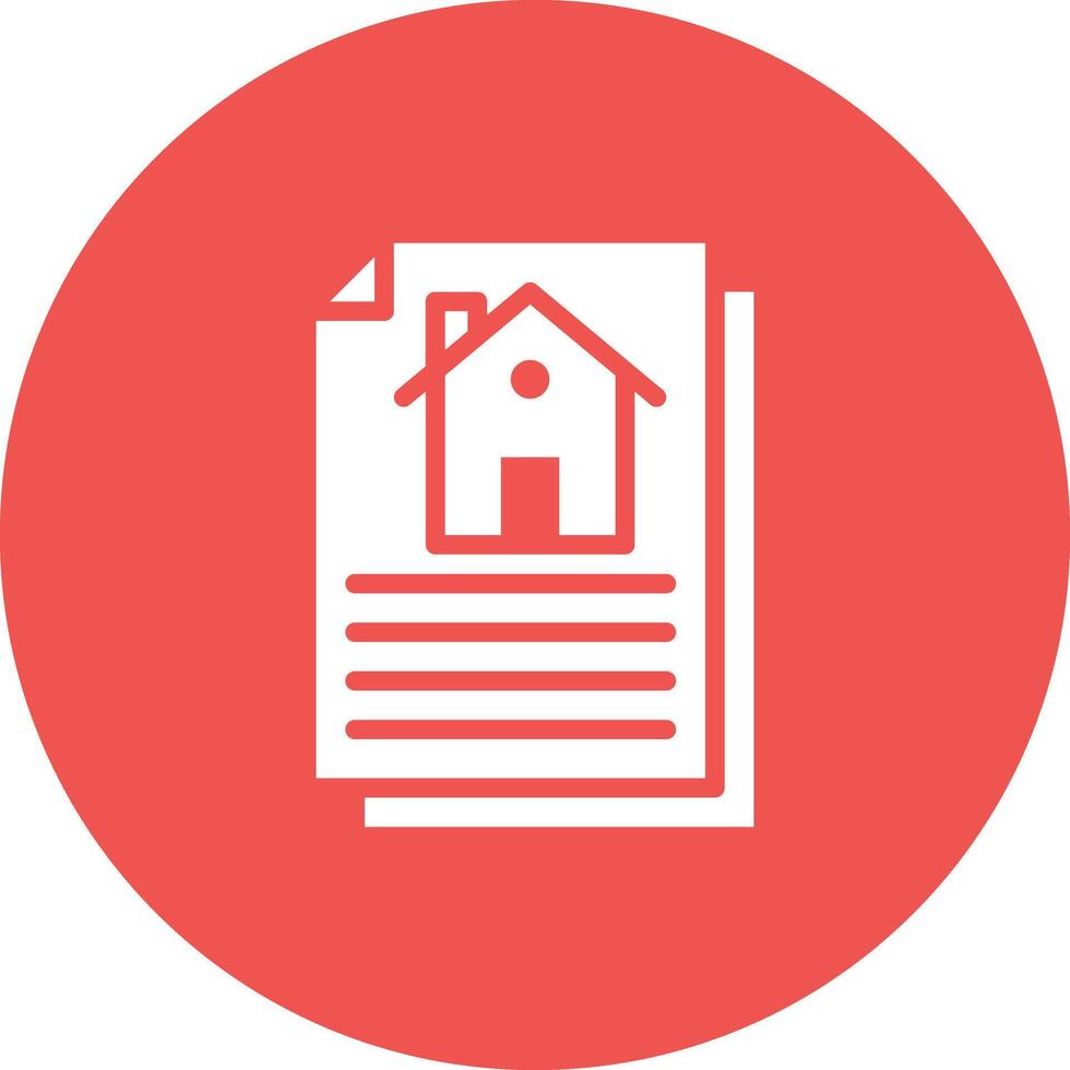 Property Agreement Vector Icon