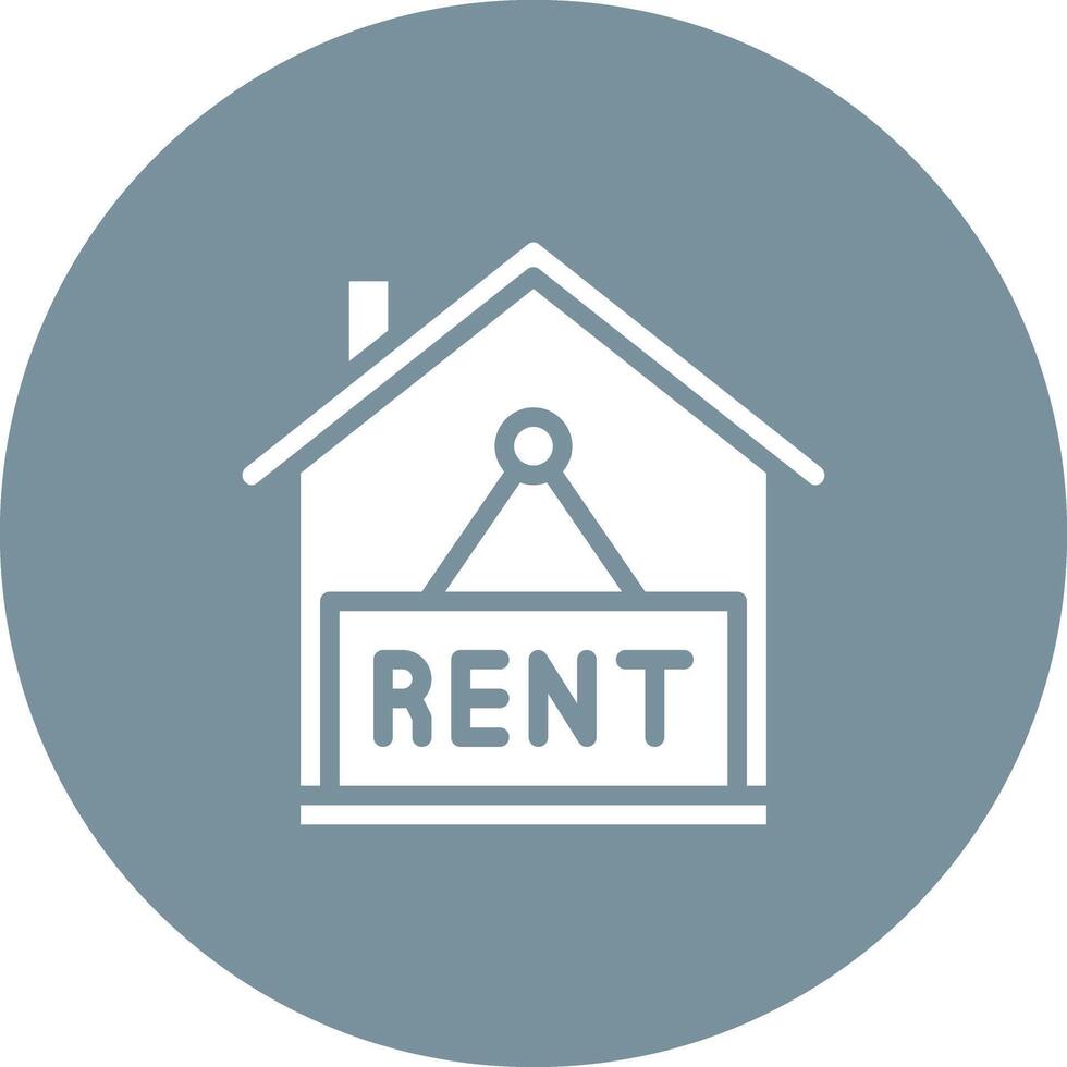 Rent House Vector Icon