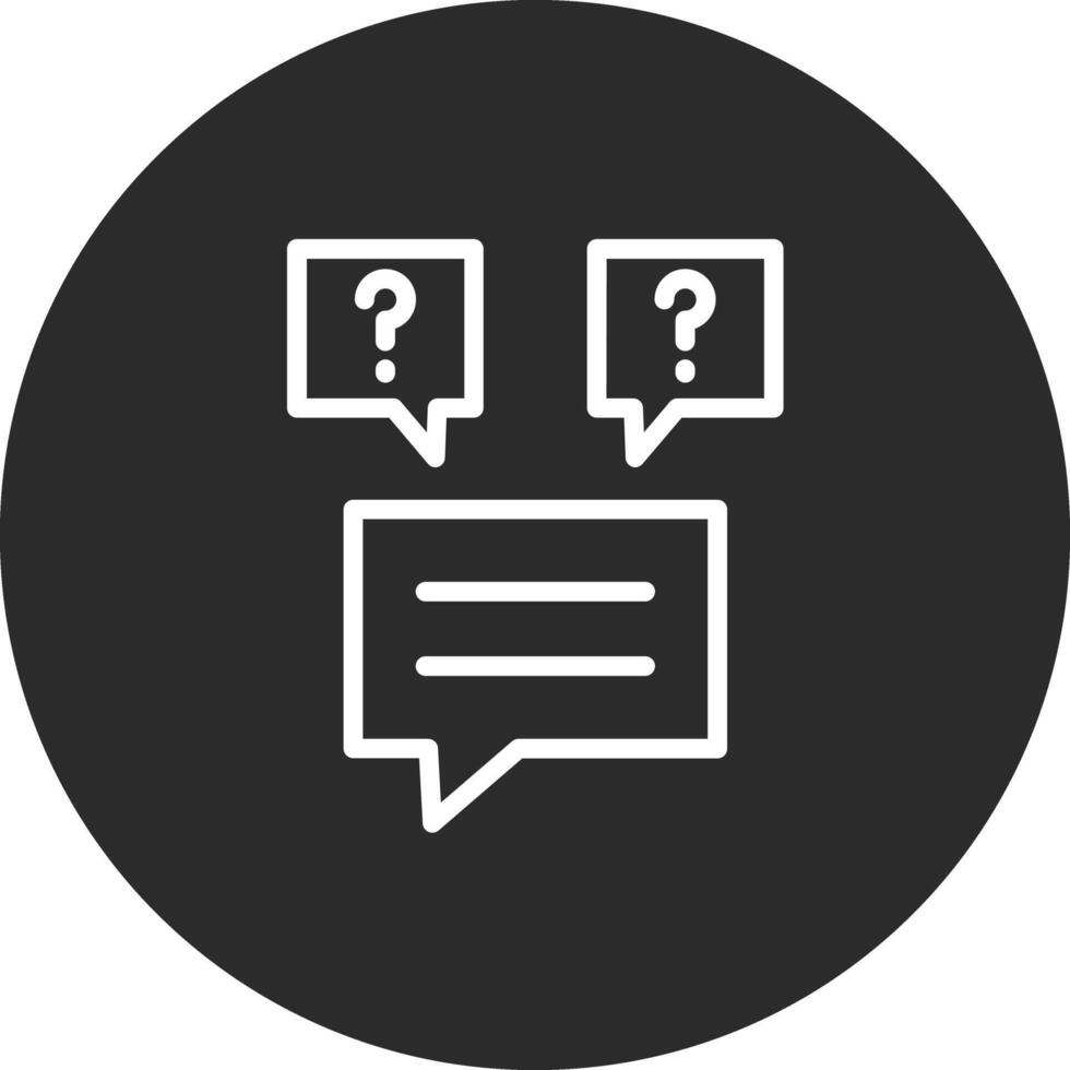 Ask For Help Vector Icon