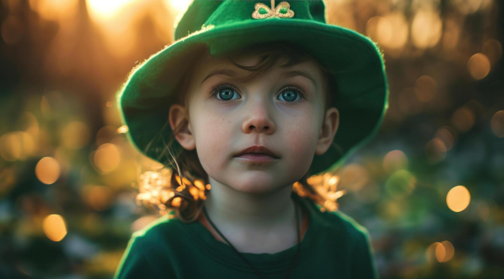 AI generated kids will have the time of their life at st patricks day photo