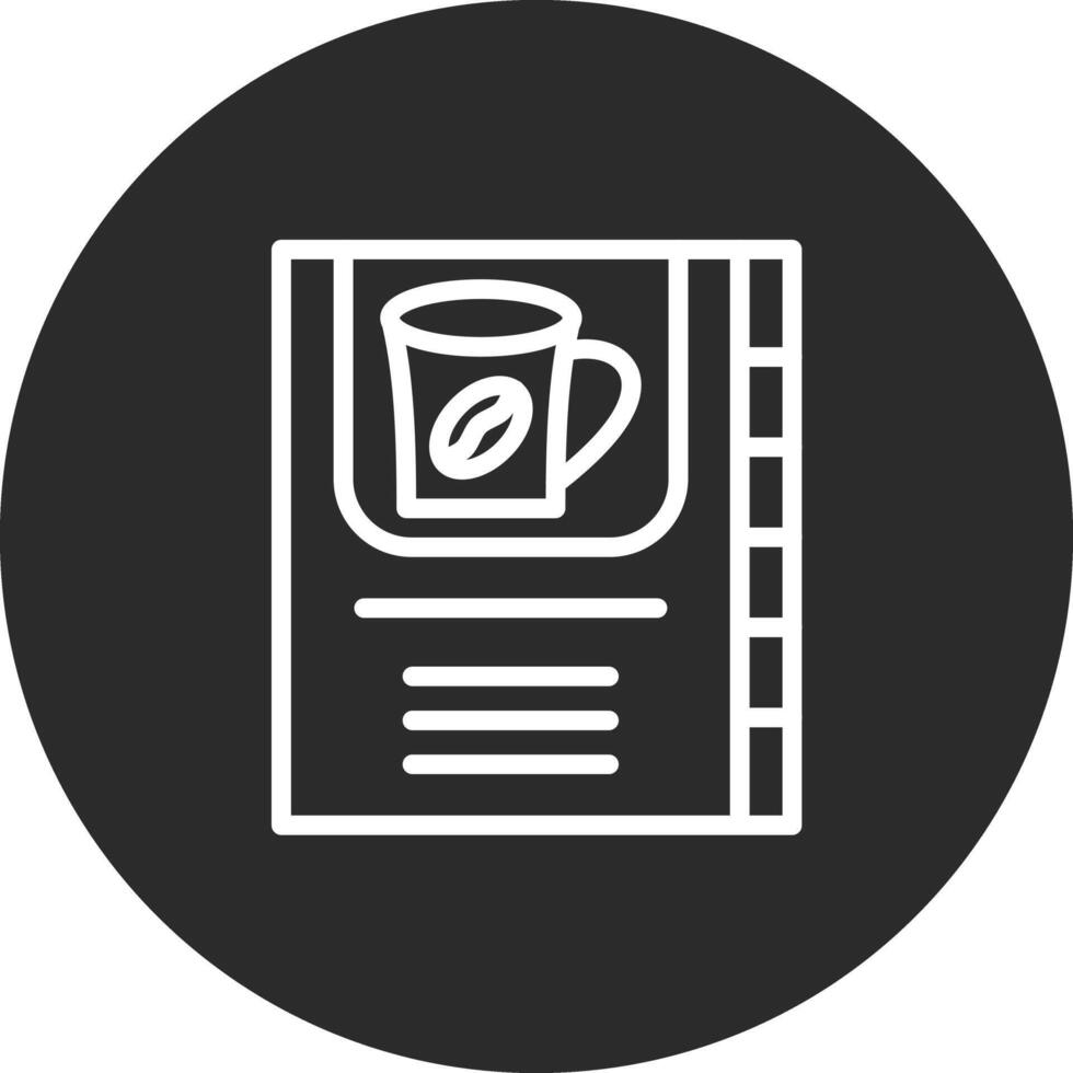 Coffee Card Vector Icon