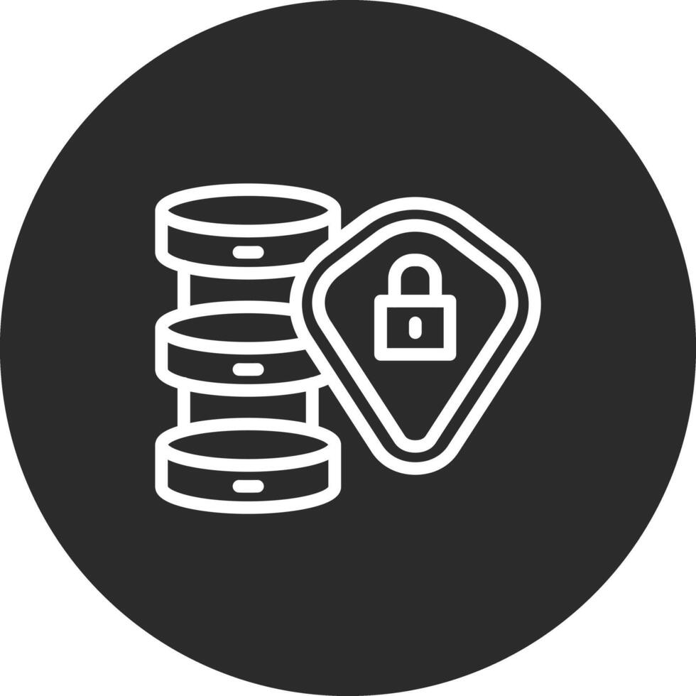 Secured Backup Vector Icon