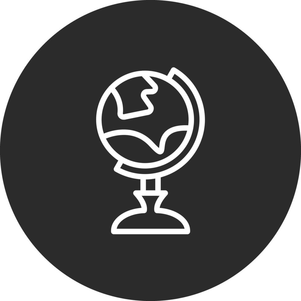 Globe Stand Vector Icon