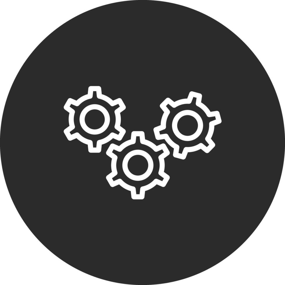 Cogs Vector Icon