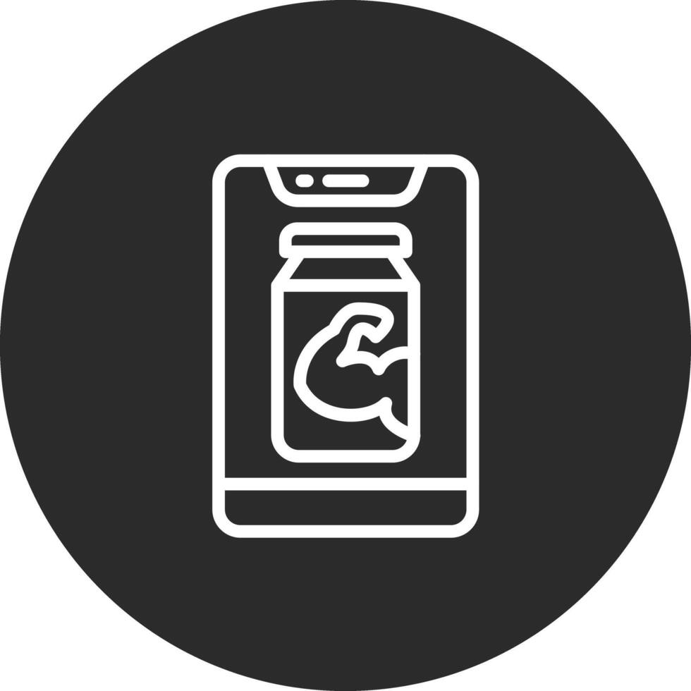 Protein Powder Vector Icon