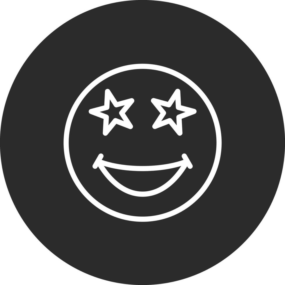 Star Struck Vector Icon