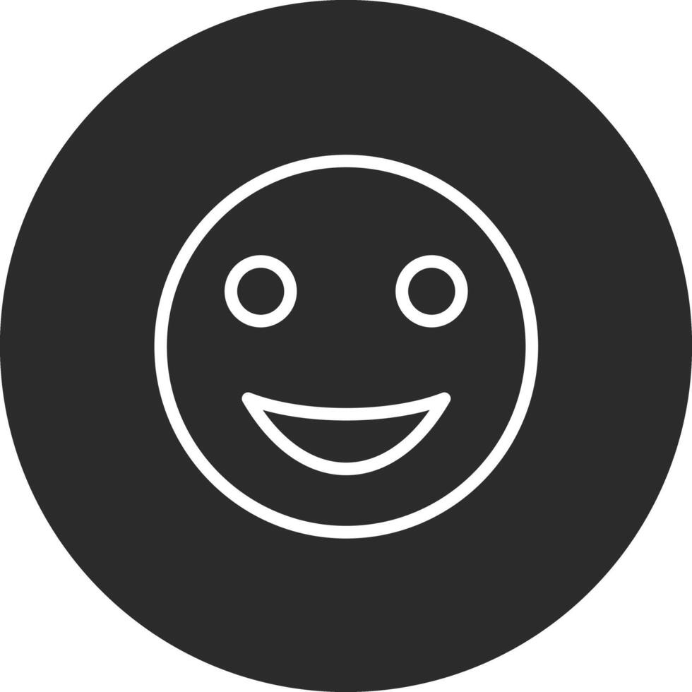Smiling Face Vector Icon