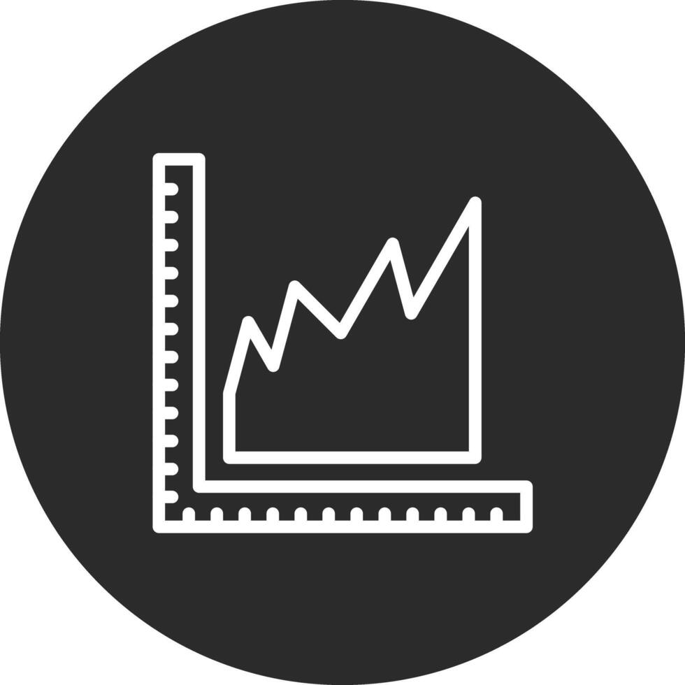 Filled Graph Vector Icon