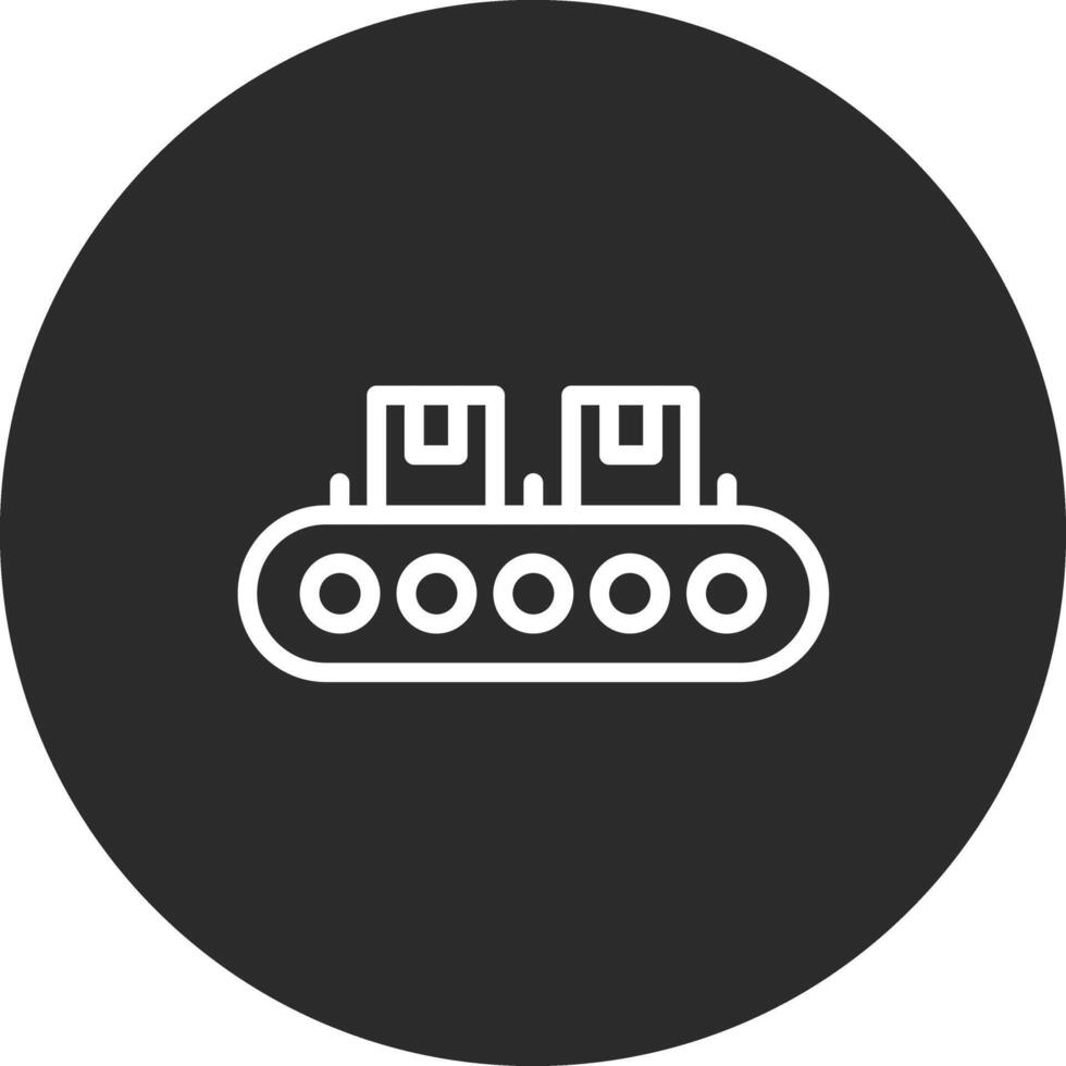 Conveyor Belt Vector Icon