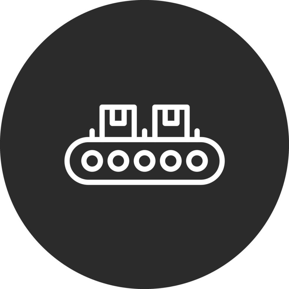 Conveyor Belt Vector Icon