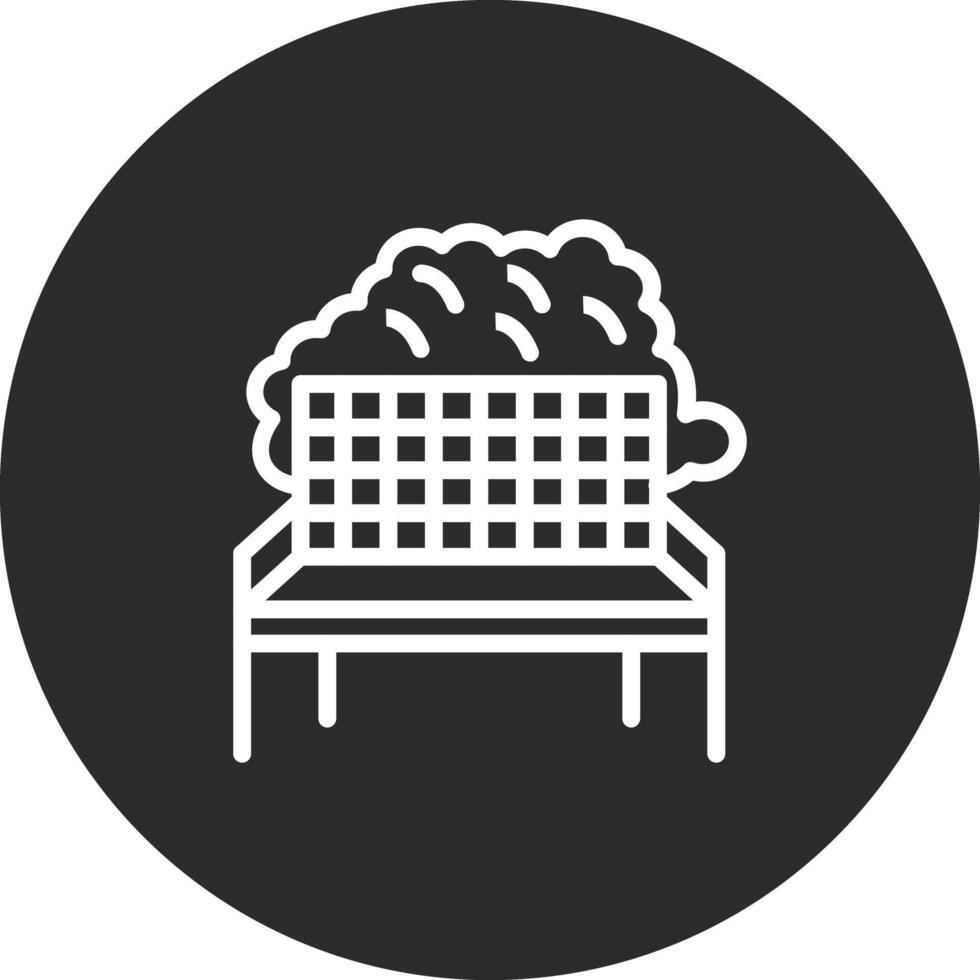 Autumn Bench Vector Icon