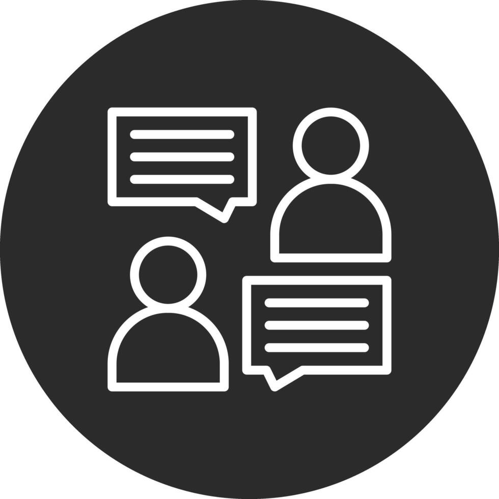 Interview Vector Icon