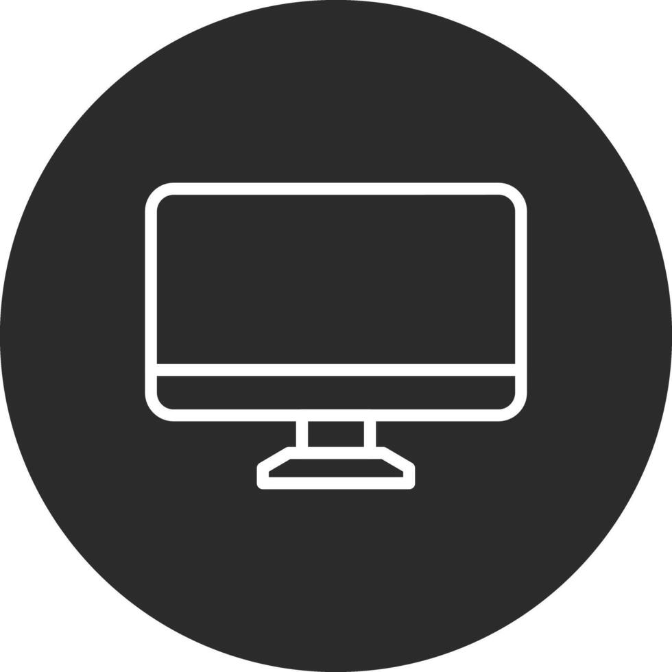 Monitor Vector Icon