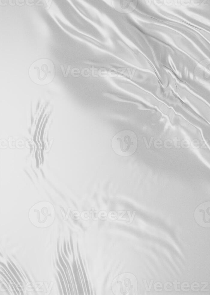 Transparent wrinkled plastic white plastic photo