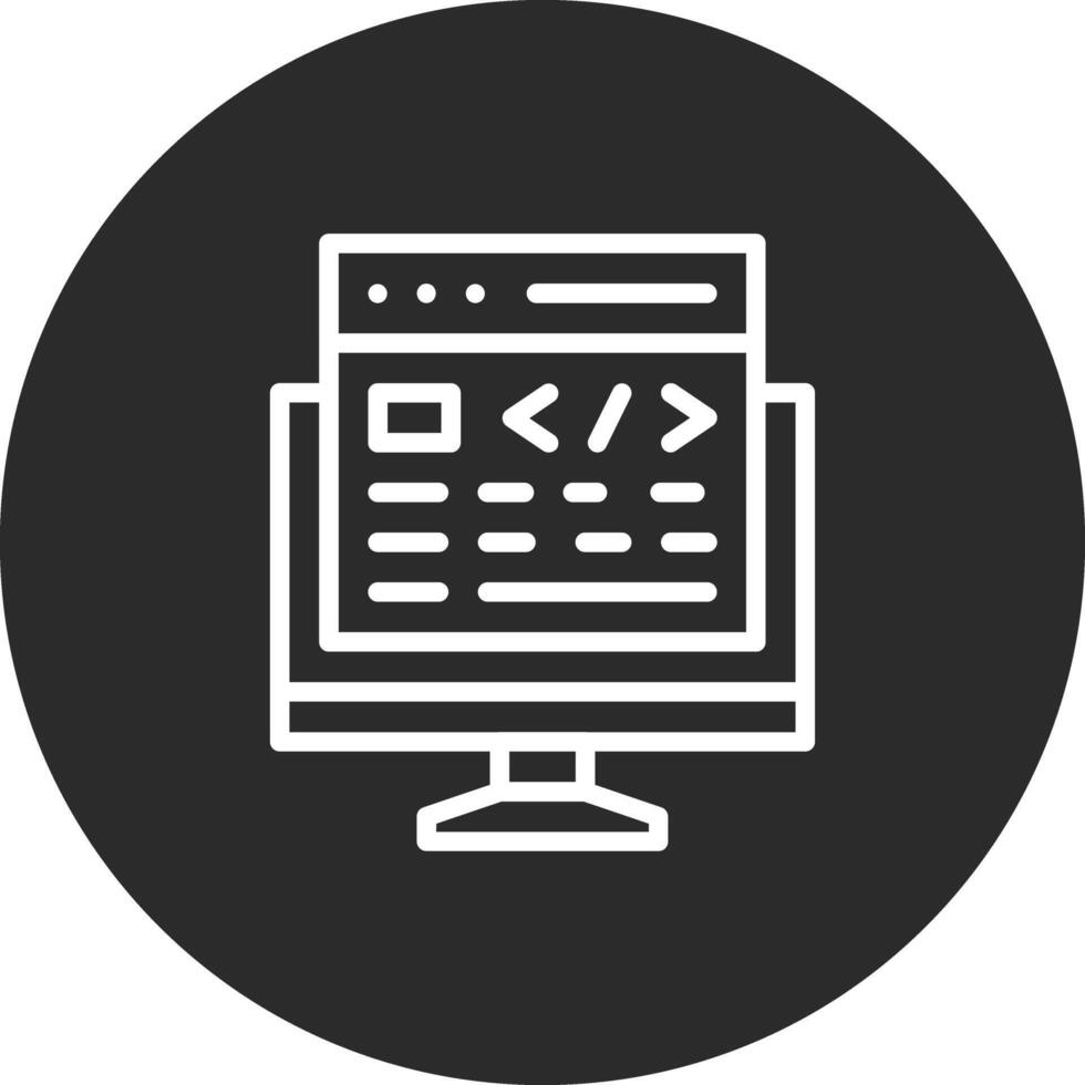 Computer Website Vector Icon