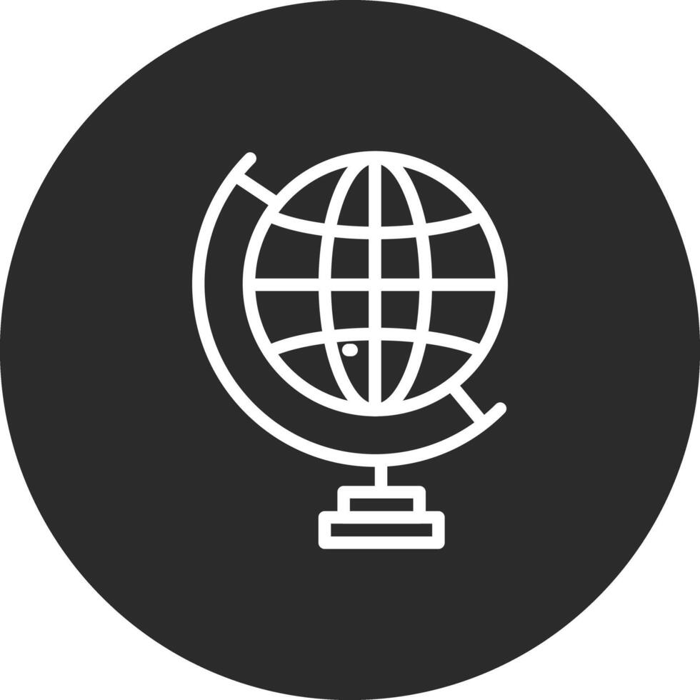 Globe Stand Vector Icon