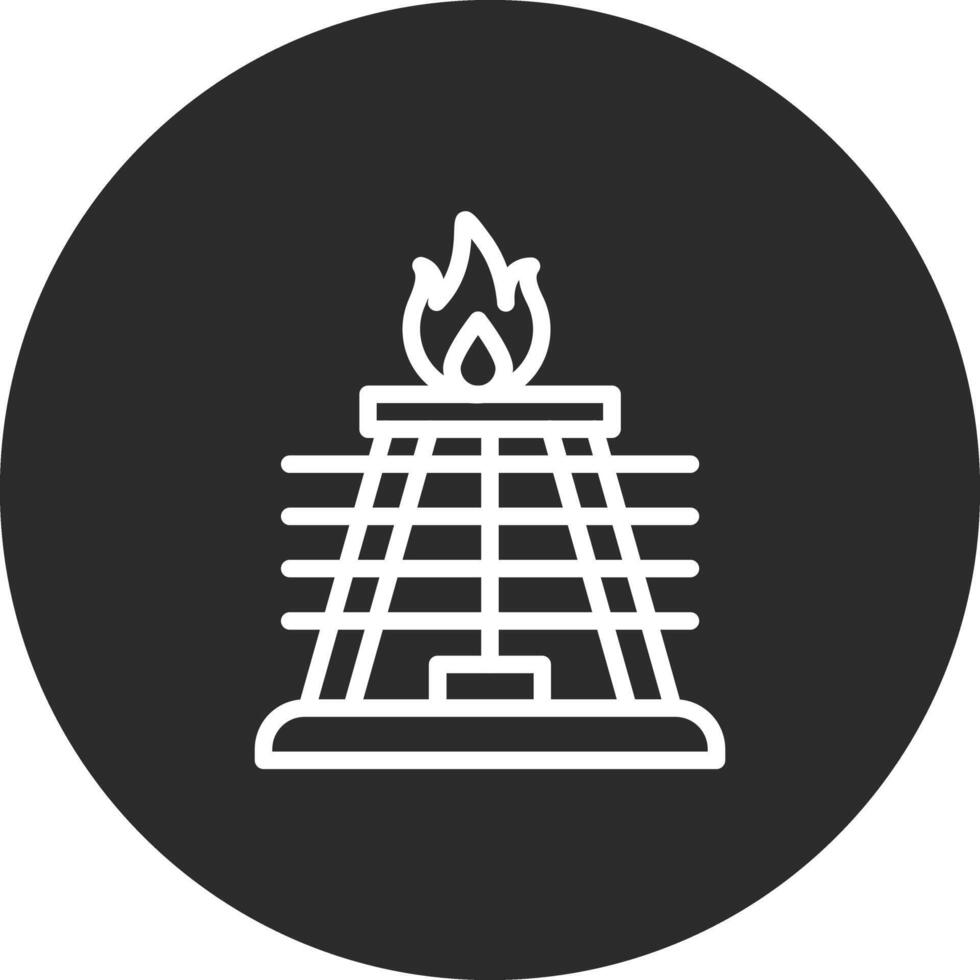 Oil Tower Vector Icon