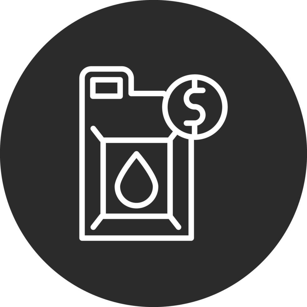 Oil Purchase Vector Icon