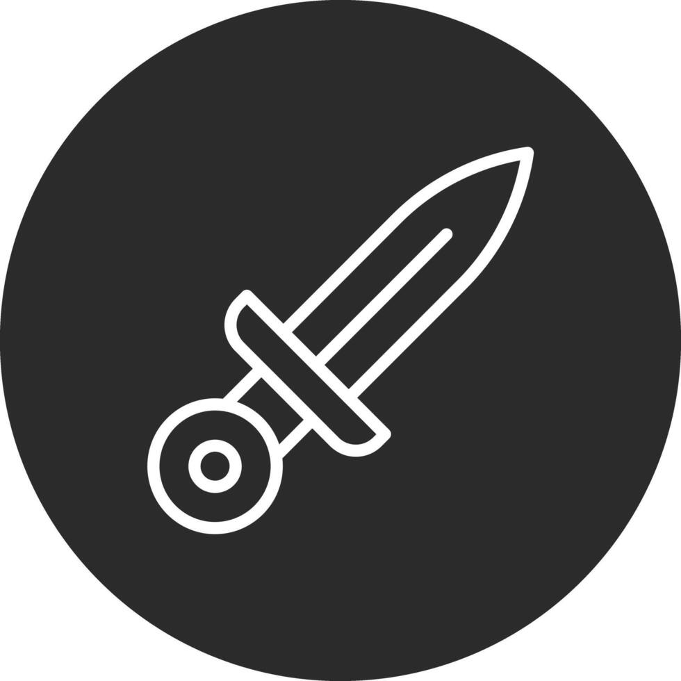 Dagger Vector Icon