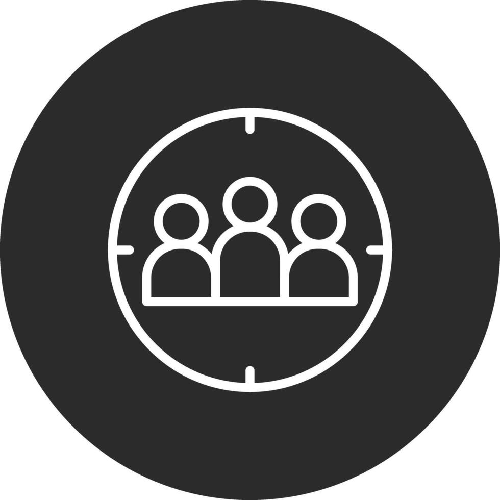 Target Audience Vector Icon