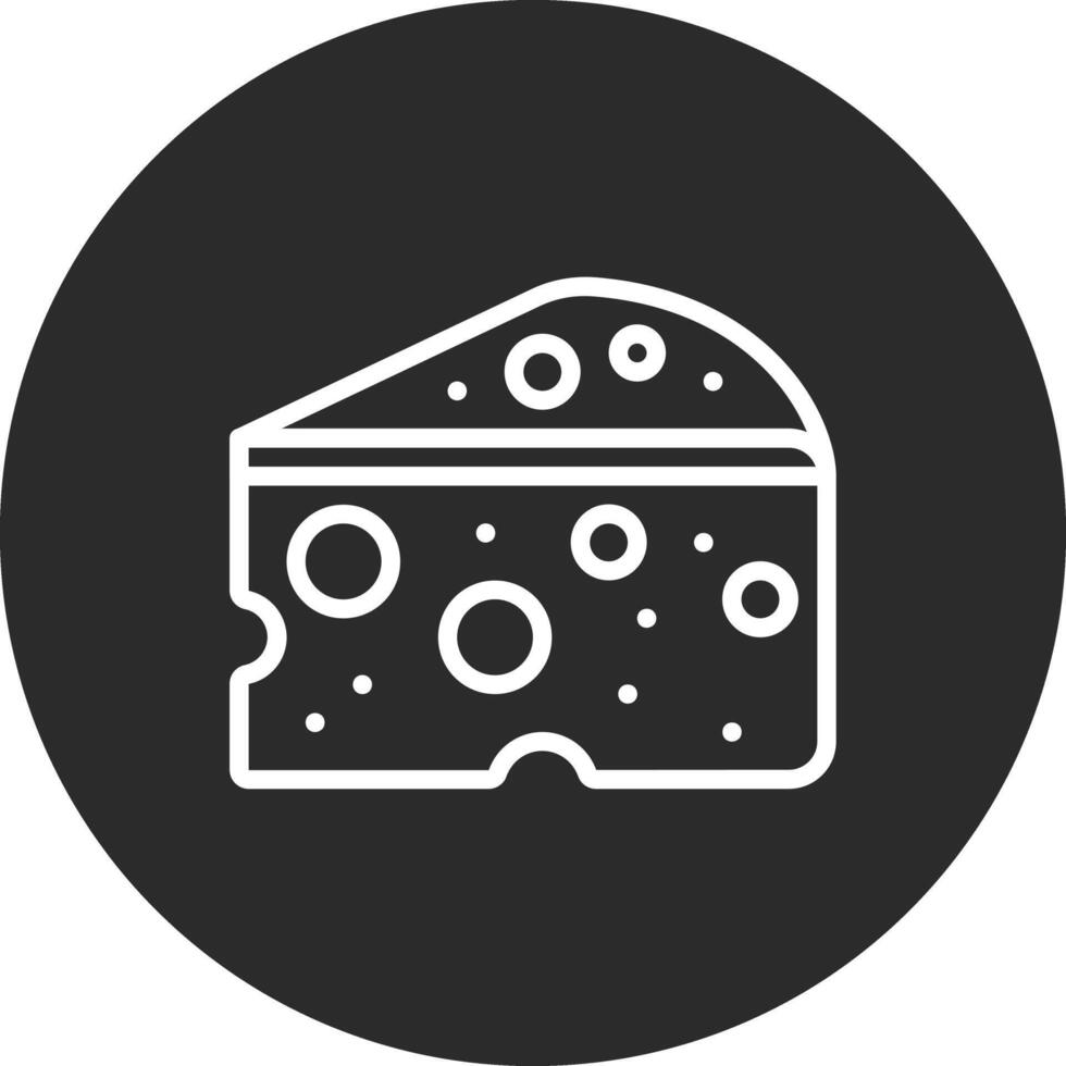 icono de vector de queso