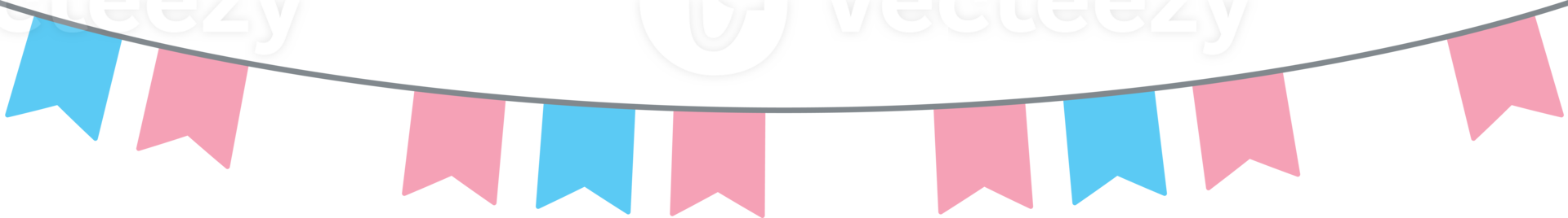 transgender vlag partij gorzen. lgbtqia concept. vlak ontwerp illustratie. png