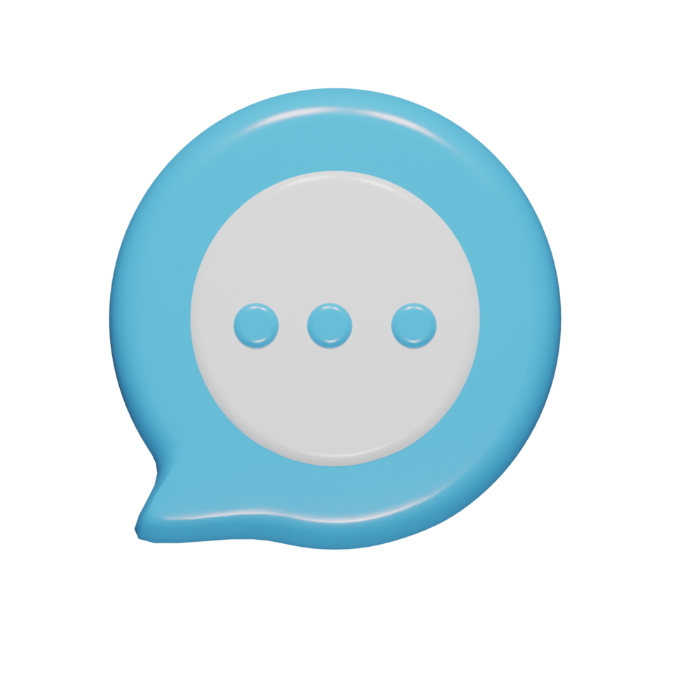 Massage icon 3d render png