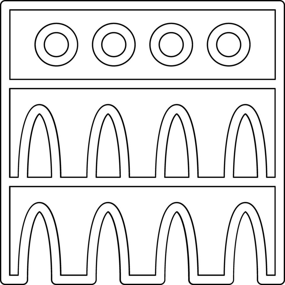 Aqueduct Vector Icon