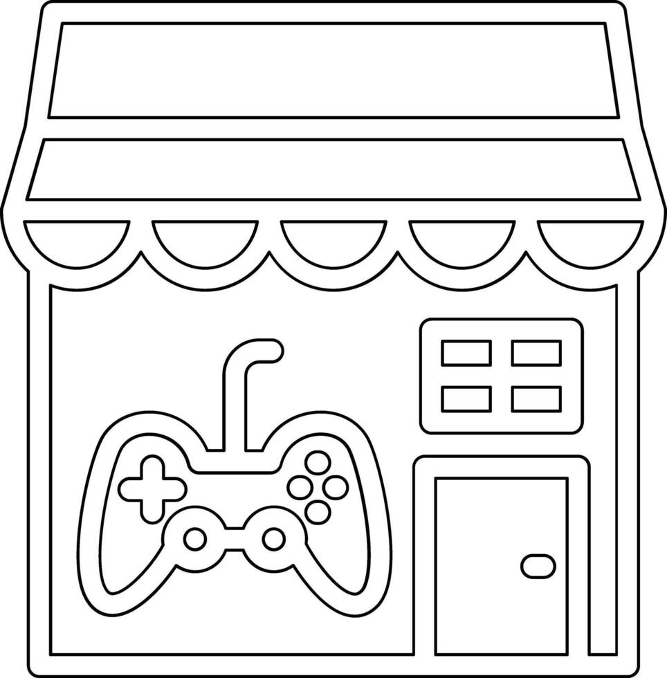 juego Tienda vector icono