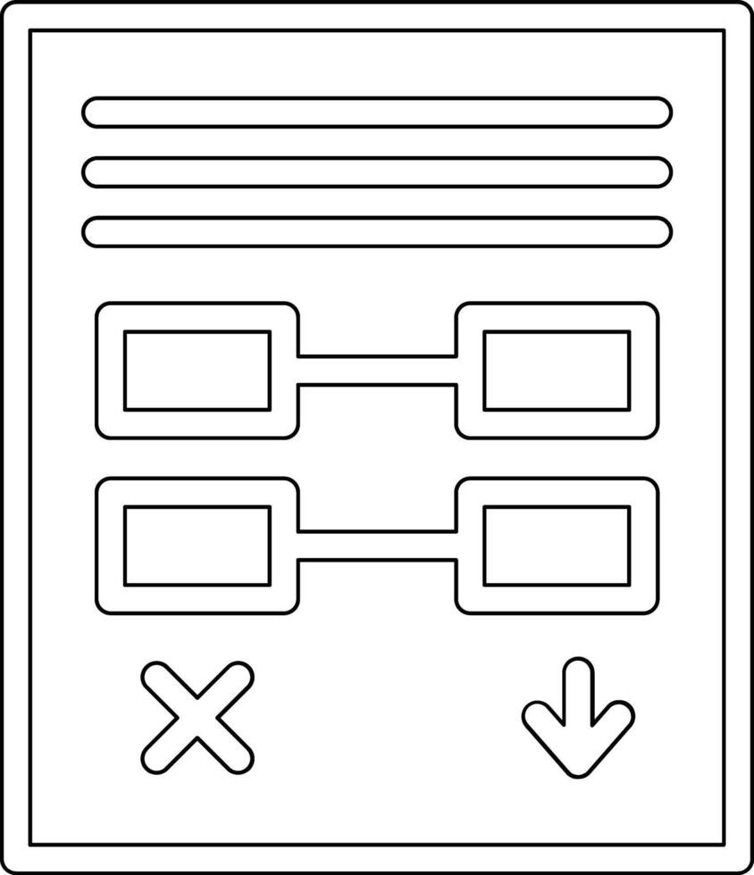 Planning Vector Icon