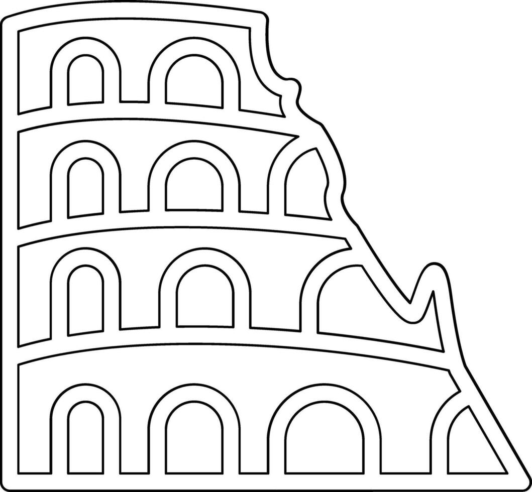 Colosseum Vector Icon