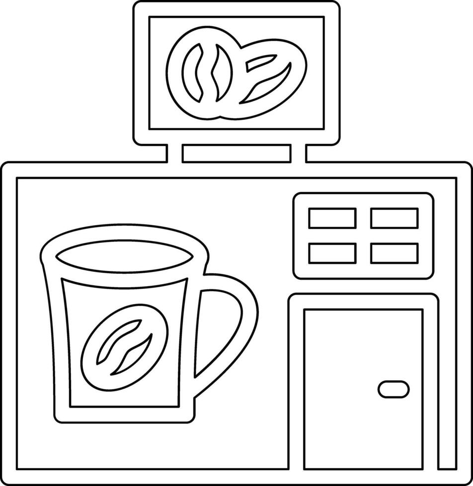 icono de vector de café