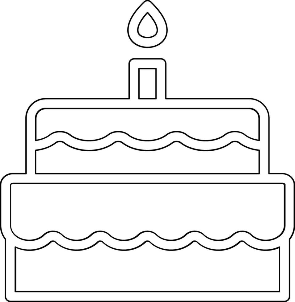 Cake Vector Icon