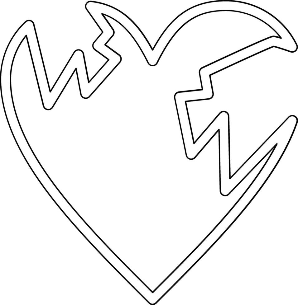 latido del corazón vector icono