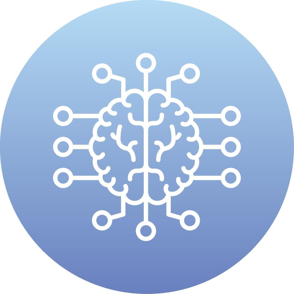 Artificial Intelligence Vector Icon