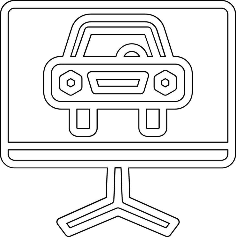 icono de vector de juego de carreras