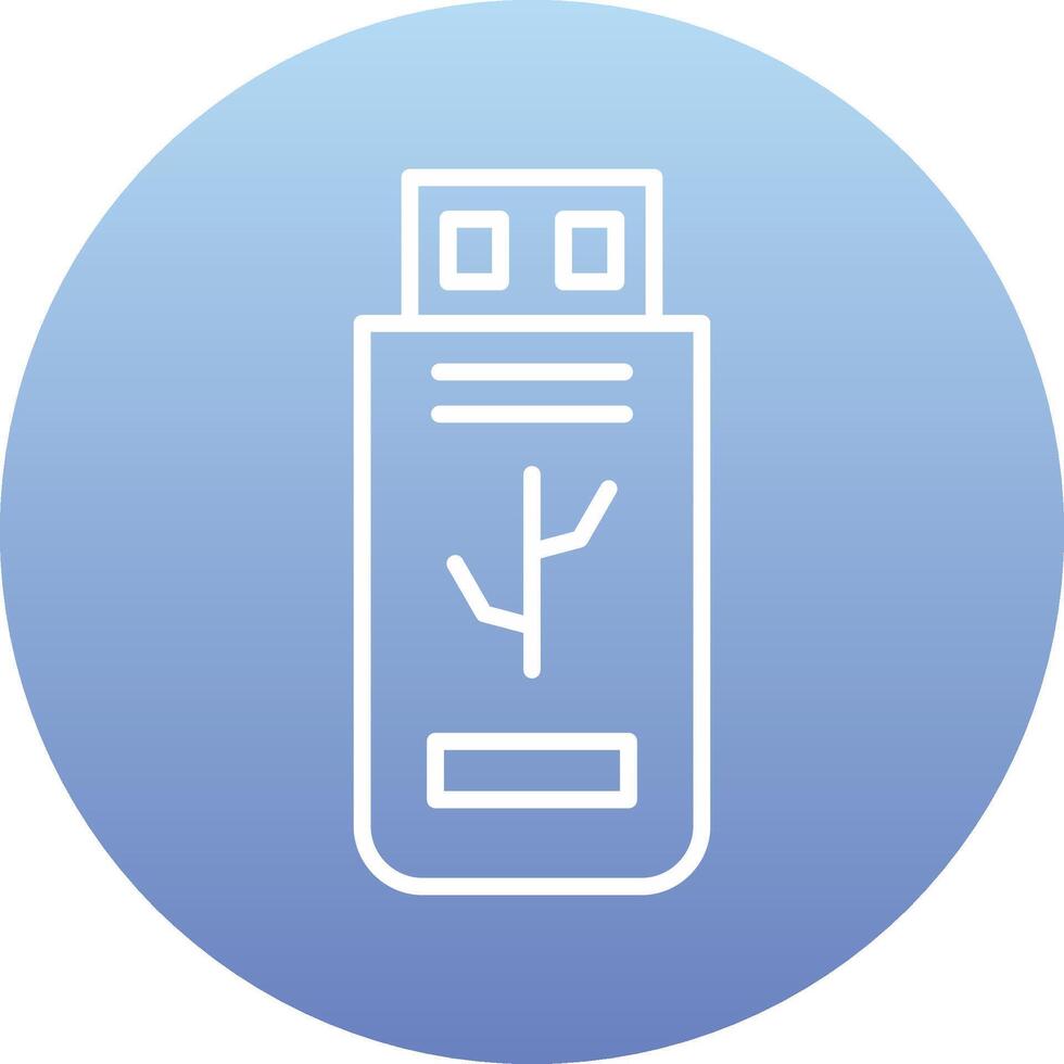 Flash Disk Vector Icon